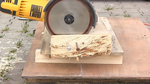 Nozar 6702164 Rip Cut HM-Trennscheibe 230 x 22,23 mm, Perfekt für alle Winkelschleifer aus Wolframcarbid Hartmetall-Segmenten, rot / silber - 5