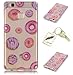 Produktbild Silikonsoftshell TPU Hülle für Huawei P9 Lite Tasche Schutz Hülle Case Cover Etui Strass Schutz schutzhülle Bumper Schale Silicone case+Exquisite key chain X1#KG (1)