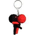 Voodoo String Doll Keychain, Design T41