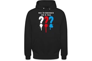 Spreadshirt Die DREI Fragezeichen Wir Übernehmen Jeden Fall Unisex Hoodie