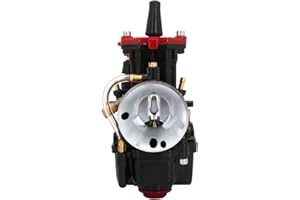 JFG RACING Carburateur 24mm,PWK Carburateur pour Moto 125 cc 150 cc 175 cc 200 cc 250 cc Motocross ATV Dirt Bike Quad-Noir