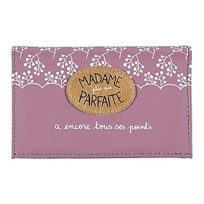 Derrière La Porte DLP : Porte-Papiers de Voiture - Madame Parfaite Bon Point - Pochette pour Femme