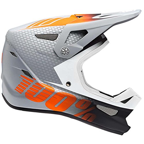 Preisvergleich Produktbild 100% Downhill-MTB-Helm Status Weiß Gr. L