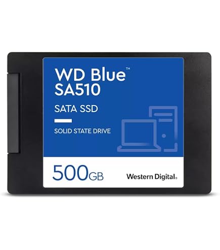 Crucial BX500 500GB 3D NAND SATA 2.5-inch SSD Internal Solid State