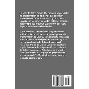 ORACLE 12c. Programación SQL*Plus, SQL y PL/SQL