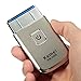 LuckyFine Kemei Men's Pocket USB Rechargeable Electric Foil Shaver Beard Razor Travel