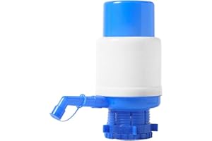 ‎BORDSTRACT BORDSTRACT Portable Plastic Bottle Water Pump, Manual Hand Press Drinking Water Dispenser - Healthy, Environmentally Friendly, Durable and Easy to Use