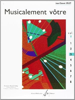 BILLAUDOT GERARD EDITIONS Musicalement Votre Volume 3