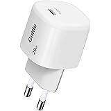 Guttlu Originale 20W Alimentatore USB C Carica batteria Compatibile per iPhone 14 Pro Max 13 12 11 XR XS SE Rapido caricatore