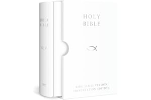 HOLY BIBLE: King James Version (KJV) White Presentation Edition