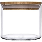 Paşabah&ccedil;e Bamboo Ahşap Kapaklı Kavanoz, 700 ml