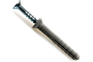 WKRĘT-MET Wkret-met 50 x wysokiej jakości kołek do ramy / kołek do gwoździ 10 x 120 mm z ocynkowaną stalową śrubą krzyżową ze stali do gwoździ z renomowanej europejskiej produkcji - nie jest to tania produkcja z Chin