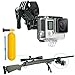 Produktbild FIRST2SAVVV GO-DYTZ-01QSB Angelrute Bogen Pfeil Gun Sportler Berg Halterung für Hero 4. Hero 3+. Hero4 Session. Hero 3. Hero 2. Hero 1. Xiaomi Yi. SJCAM SJ4000 + Tauchen-Stick