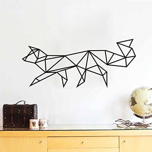 Origami Dog PVC Wall Stickers