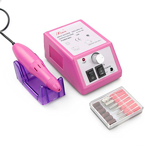 Flylinktech® Electric Nail Drill Machine Manicure Set Gel Nail Kit for Gels Acrylics Natural Nails