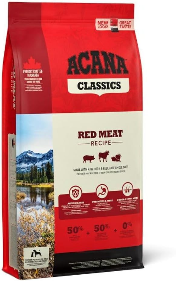 Acana Classics - Classic Red Köpek Maması 14.5 Kg, Kuru, Tüm Irk ve Yaşlar için
