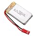 Produktbild Ils - 3.7V 650mAh JST-Stecker wiederaufladbarer Lipo Batterie