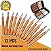 Produktbild Y&J Schnitzwerkzeug Set, Set für Holz, Obst, Gemüse, Carving DIY, Skulptur Mit 12 Stück Schnitzmesser + 4 Shape of Schleifsteine+ Tasche +2 Reinigungswerkzeug(18 Stück Professional Set)