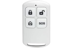 XNY Telecomando Senza Fili da 315MHz/433MHz Funziona con XNY Sistema di Allarme Domestico (Bianco)