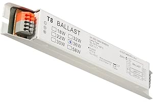 TTAMG apofly Ballast Electronic T8 Ballast Electrónico, 2x36w Voltaje Amplio Luz Fluorescente Inicio Instantáneos Ballast De Lámpara De Ahorro De Energía Perfecto Para Usar Por Profesionales O Voltaje De