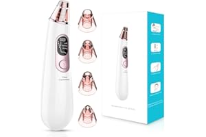 VINMALL Mitesserentferner Porenreiniger Sauger Gesicht Porensauger, Mitesser Sauger Porenreiniger, Vakuumsauger mitesser, Blackhead remover Vacuum Akne entferner gerät