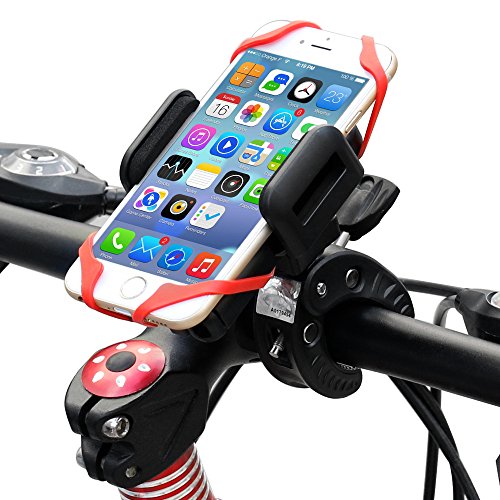 Fahrrad Handyhalterung, SYCEES Universal drehbar Handyhalter Fahrrad Handy Halterung verstellbar für das Smartphones wie iPhone 7 7plus / 6 6s plus / 5 5s 5c