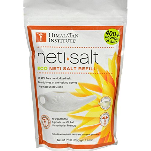 HIMALAYAN INSTITUTE PRESS NETI POT SALT,BAG, 1.5 LB, EA-1