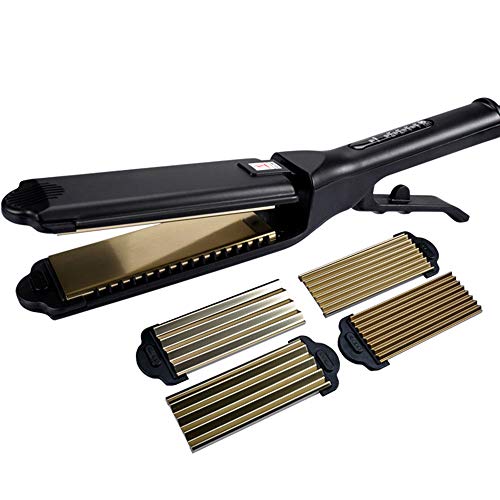 Professional Hair Straighteners Wide Plates with Digital LCD Display Dual Voltage Salon Fast Hair Styler Black reviews Professional Hair Straighteners Wide Plates with Digital LCD Display Dual Voltage Salon Fast Hair Styler Black