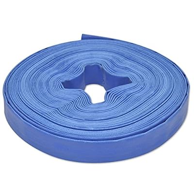 vidaXL Tuyau d'incendie plat en PVC 25 m 1" Doublé de PVC pour pompe à eau