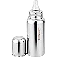 Smilynation Stainless Steel Baby Feeding Bottle, Milk Feeding, Water Feeding (Pack of 1, 250 ml)