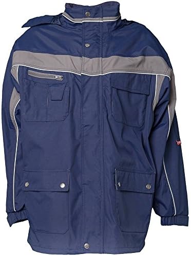 Planam 2572052 Size Large Plaline All-Weather Jacket - Navy/Zinc