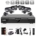 Produktbild Liview® 600TVL Videoüberwachung Set Überwachungssystem 8CH 960H/D1 DVR mit 4 Höhe Auflösung Nachtsicht Wetterfeste IR-Cut eingebaut CCTV Überwachungskameras HDMI Anschluss Ohne Festplatte