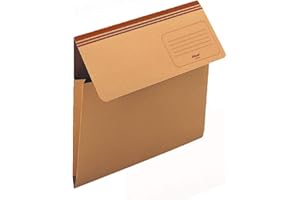 King Mec Cartellina a Busta Dixie Mec, Soffietto da 4 cm, Formato A4, Capacità fino a 400 Fogli (80 gr/mq), Rosso, Confezione da 20, 29911