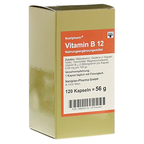 Preisvergleich Produktbild VITAMIN B12 Kapseln 120 St Kapseln