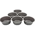 Samuel Groves Muffin Mince Pie Cupcake Cups, Superior Double Coated Non-Stick, Air Fryer Suitable, UK Made Individual Baking Cups for Muffins, Cupcakes, Mini Pies, Party Pies, and Puddings (6 Pack)