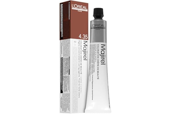 L'Oréal Professionnel Coloration Majirel Absolut 4.35 Châtain Doré Acajou 50 ml