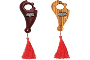 Kellegour 2 Pièces Compteur Numérique de Doigts,Prière Islamique Compteur de Perles de Bouddha Électroniques,pour Méditation,Relaxation,Prière Bouddhiste,Musulman Ramadan