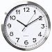 Produktbild OLQMY-Moderne minimalistische kreative Wanduhr Wohnzimmer runden Edelstahl-Eisen-Uhr, Wanduhr, ruhiges Schlafzimmer,A