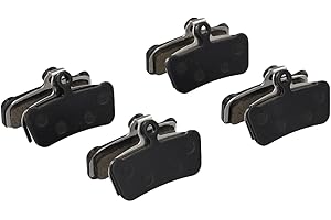 ZISTARLILIFE Resin Brake Pads for SRAM Trail and Guide Series 4 Pairs, Ideal for Mountain Biking