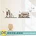 Produktbild GOUZI Die Wand ist in eine frische und kreative Bücherregale green leaf ,06 dekorative Bücherregal - Radio, abnehmbare Wall Sticker für Schlafzimmer Wohnzimmer Hintergrund Wand Bad Studie Friseur eingerichtet