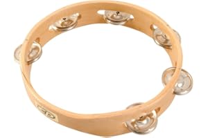 LP Latin Percussion LP861250 CP Wood Tambourin Holz 8" einreihig ohne Fell CP388