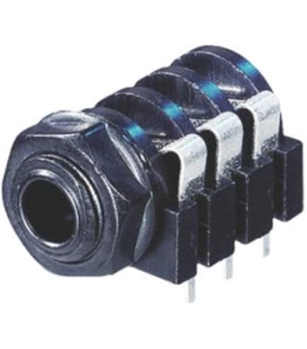 Aexit 6Pcs 7Pin 6,35mm Presa Jack stereo per montaggio a pannello PCB per cuffie ID: 749560