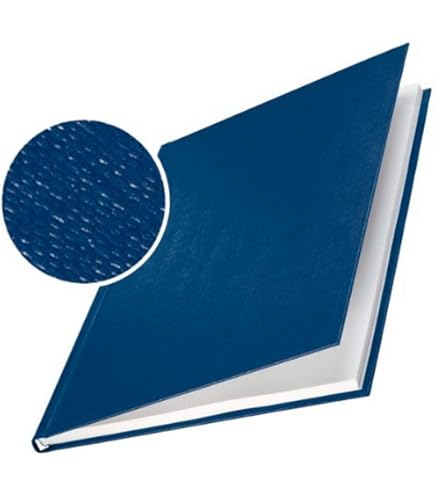 Leitz 73990028 boekbindmap impressBIND, soft cover, A4, 7 mm, 10 stuks, bordeaux