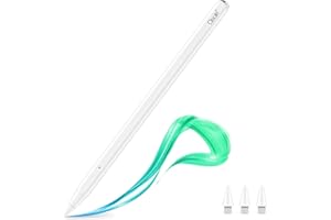 Tilt Sensitivity Palm Rejection Ciscle Stylus Pencil Compatible for iPad(2018-2022) 10/9/8/7/6th, iPad Pro 11"&12.9" 6/5/4/3, Air 5/4/3rd, mini 6/5th Generation, High Precise Writing/Drawing Pen