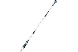 Makita DUA200RT 18V Li-Ion LXT Brushless 200 mm Sega ad asta completa di 1 x 5.0 Ah batteria e caricatore