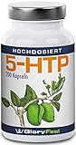 5-HTP - 200mg Griffonia Extrakt | 200 Vegane 5HTP Kapseln...