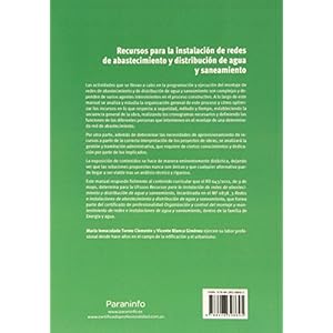 Recursos para la instalación de redes de abastecimiento y distribución de agua y saneamiento (Cp - Certificado Profesionalidad)