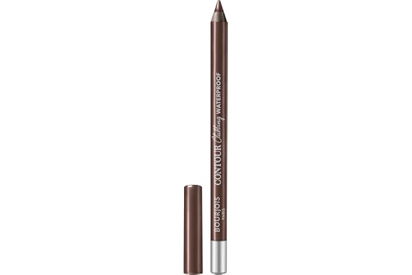 Bourjois Paris Contour Clubbing Crayon Yeux Waterproof, Texture Coulissante et Doux, Formule avec Huiles de Jojoba, N°57 Up And Brown, 1.2g