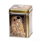 lata berna telefono  Aromas de Té Lata de Metal para Té 100 gr Beso Klimt/Caja de Té/Recipiente Contenedor Almacenamiento de Té