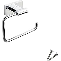 Sagittarius One Portarotolo Da Parete 141S1, Zinco Cromato - Design Moderno, Antiruggine Per Bagno - 4